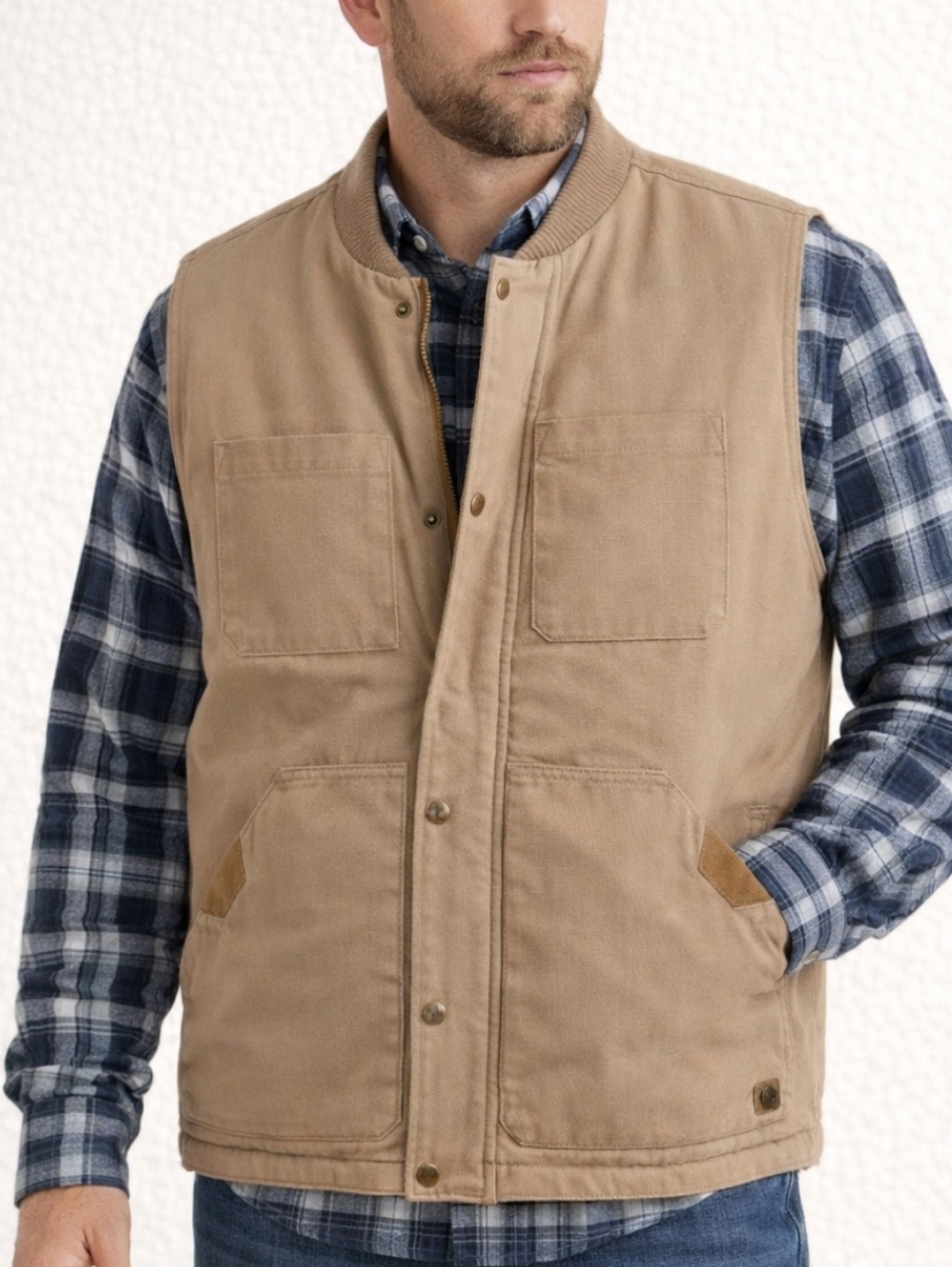 3249 New Legendary Whitetail Men's Concealed Carry Canvas Cross Trail Vest 3XT